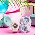 Casio Casio Baby-G BA-110XPM-6A, baby-g япония женские часы на браслете пластик боковой вид